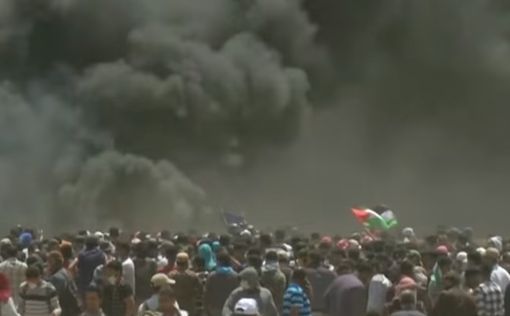 Беспорядки на границе с Газой, двое палестинцев убиты