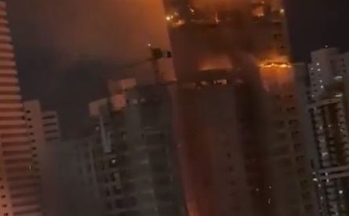 В Бразилии среди ночи сгорел небоскреб