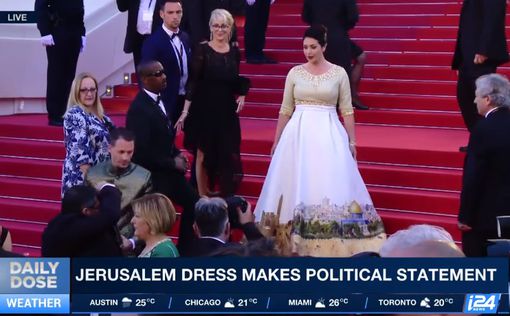 Мири Регев троллят за "провокационное" платье в Каннах
