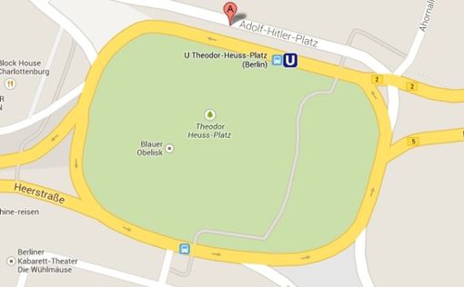 Google извинился за площадь Гитлера в Берлине