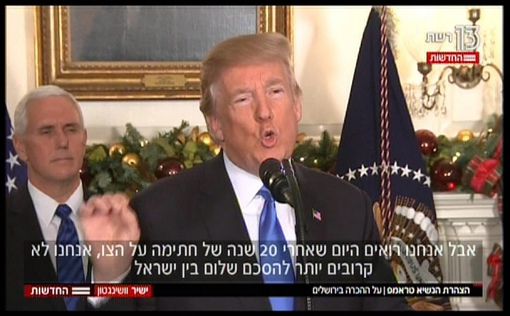 Перевод текста указа Дональда Трампа об Иерусалиме