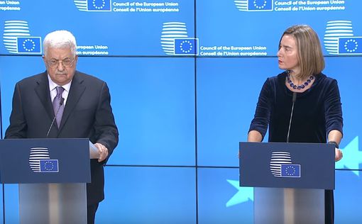 ЕС обещает Аббасу признать государство "Палестину"