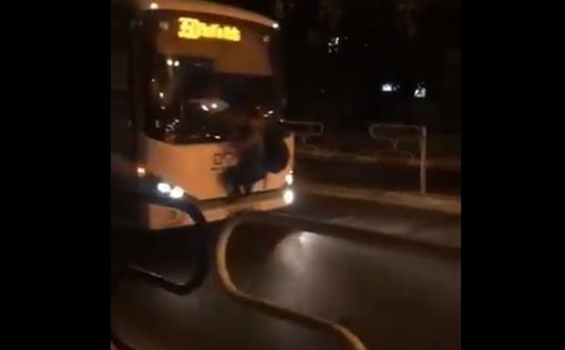 Ашдод: под автобус бросались пассажиры, но он не остановился