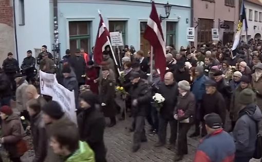 В Латвии проходит шествие легионеров СС