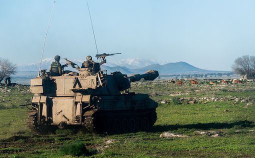 Обстрел на израильско-ливанской границе
