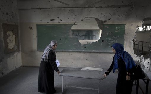 Дети из Газы готовятся идти в школу