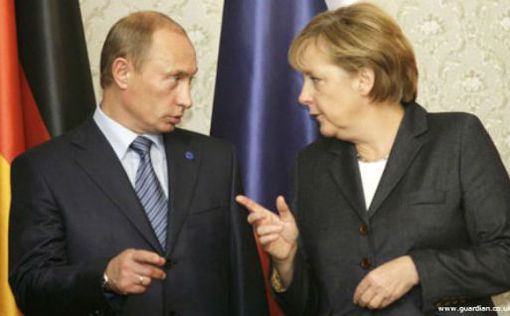 Путин -  Меркель: Украина на грани гражданской войны