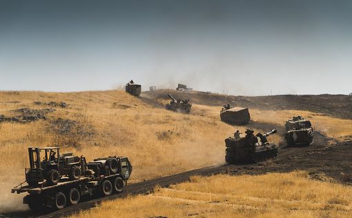 К Газе стягивают танки и бронетранспортеры