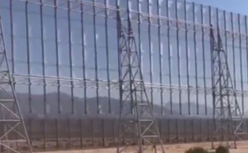 Видео: аэропорт в Тимна защитит забор высотой в 30 метров