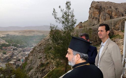 Асад отметил Пасху с христианами