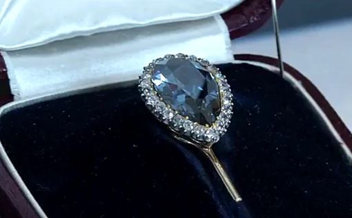 Редкий голубой бриллиант ушел с молотка за $6,7 млн