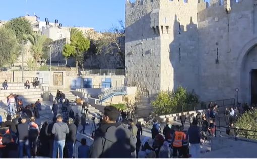 Полиция Израиля перекрыла площадь у Дамасских ворот