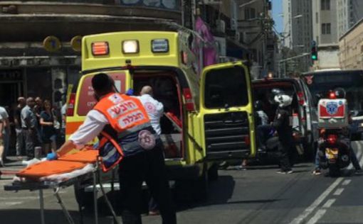 Подозрение на автомобильный теракт в Тель-Авиве