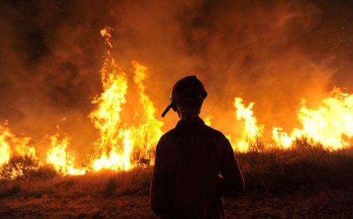 Волна пожаров в Лоде, пострадали семь человек