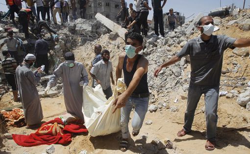 С полуночи в секторе Газа погибло 76 палестинцев