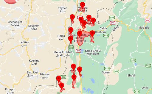 На севере Израиля вновь масштабная тревога из-за беспилотников