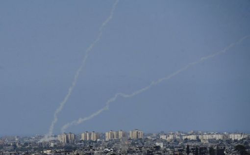 Ракета, выпущенная палестинцами, взорвалась в Газе