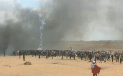 Беспорядки на границе, несколько палестинцев пострадали