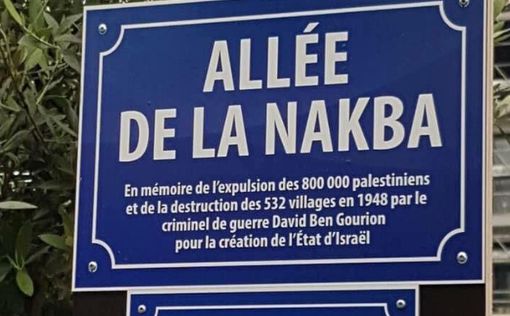 Аллея Накбы во Франции закрылась, просуществовав один день