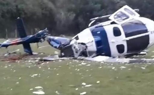 Вертолет с губернатором штата потерпел крушение в Бразилии