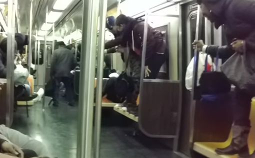 Видео: паника в нью-йоркском метро из-за крысы