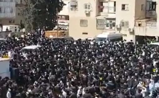 300 хасидов на похоронах в Иерусалиме: полиция закрыла глаза