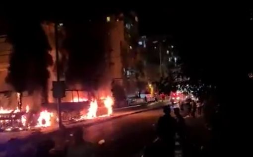 Поджог автобуса в Бней-Браке пожарные сочли пустой жалобой