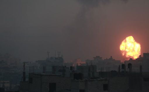 Массированные удары по Газе