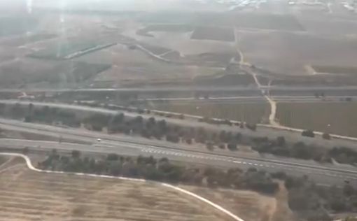 Локдаун: пустынные дороги Израиля с высоты птичьего полета